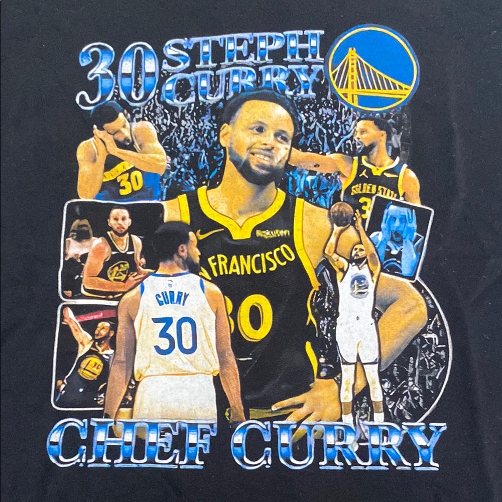 Stephen Curry Graphic Black Tee